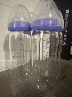 Lansinoh 8oz Glass bottle