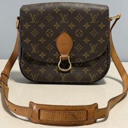 Louis Vuitton Vintage Saint Cloud GM Monogram Canvas