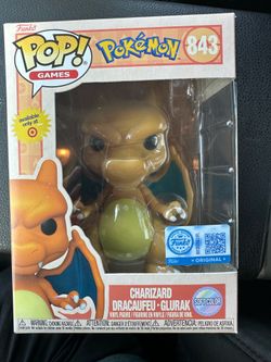 Funko Pop! Games Pokémon #843 Charizard Soft Color Vinyl Figure Exclusive