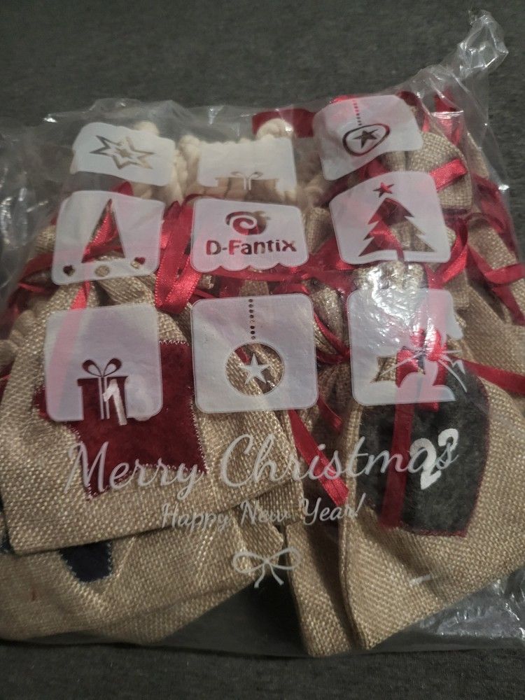 Christmas Advent Calendar Bag