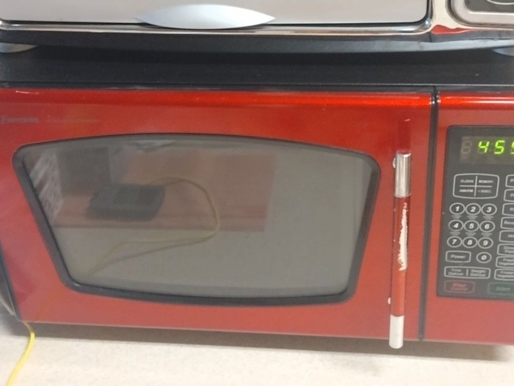 Emerson Red Microwave
