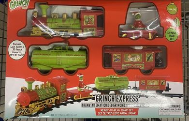 Christmas grinch train