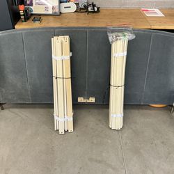 Crate & Barrel Ava King Bed Frame + Headboard