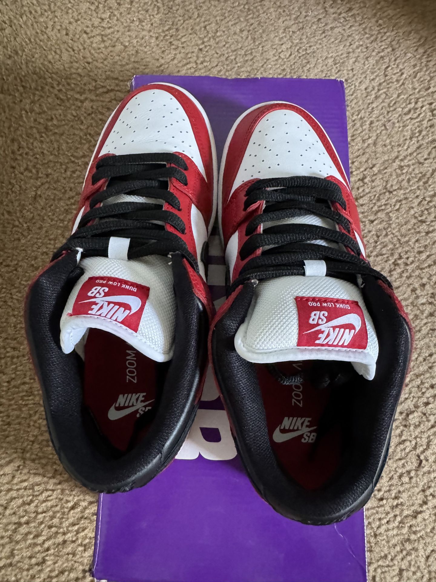 Nike SB Dunk Low J-Pack Chicago Size 6.5