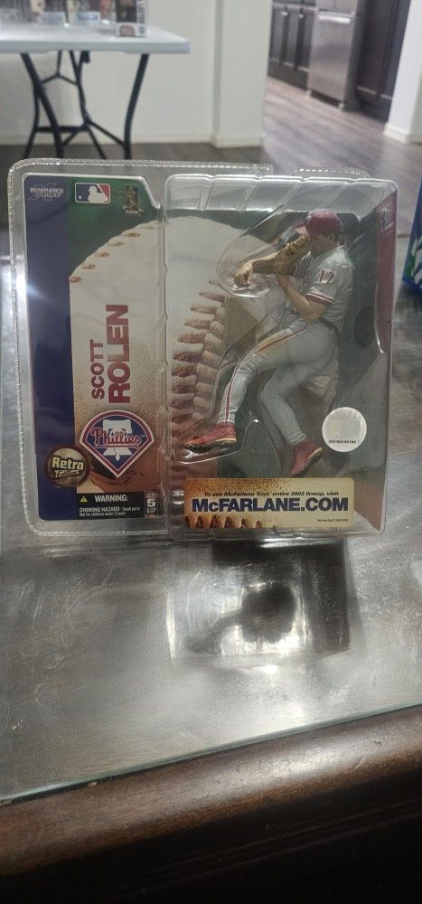 2003 McFarlane SportsPicks Retro Edition MLB Series 7 Philadelphia Phillies Scott Rolen Chase Variant