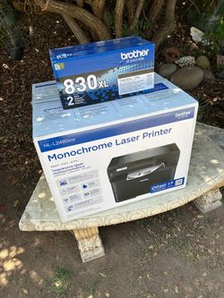 Brother Laser Printer and 2 Pack Toner