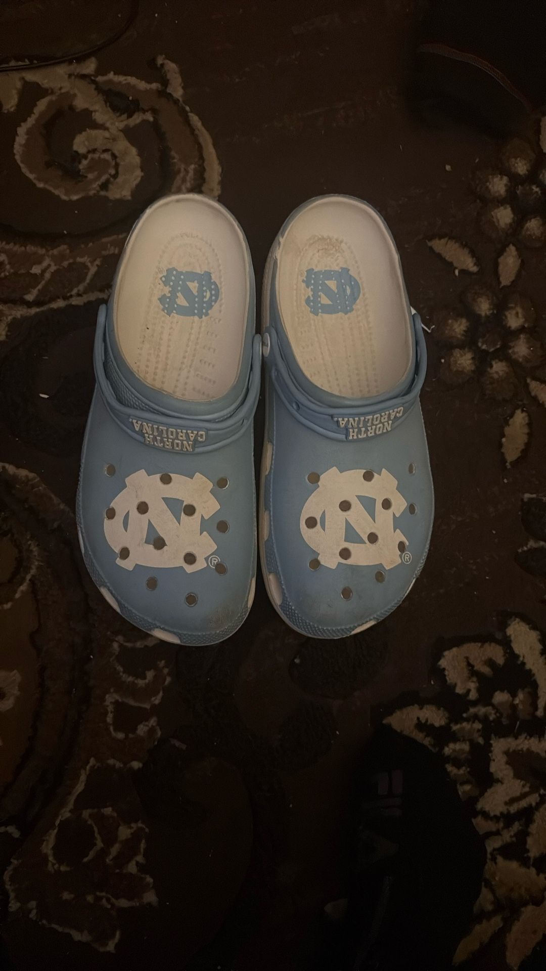 North Carolina Tar Heel Crocs