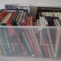 Garden flower cooking books and more