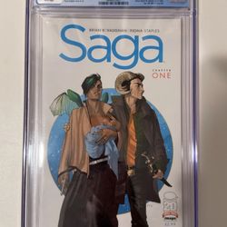 SAGA #1 3rd print third CGC 9.8 NM/MT Vaughan Staples Image (contact info removed)