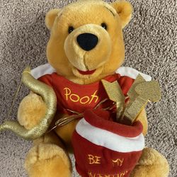 Winnie The Pooh Be My Valentine Stuffed Animal