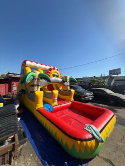 14 feet tall Water slide