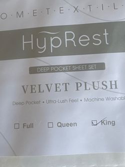 Velvet plush set