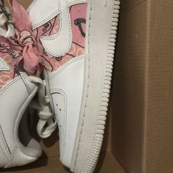 PINK BANDANA AIRFORCES CUSTOM