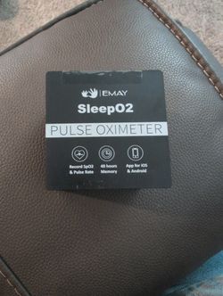 Sleep Oxygen Monitor With Built In Recording Capability  Pulse Oximeter. Emay Sleep 02 