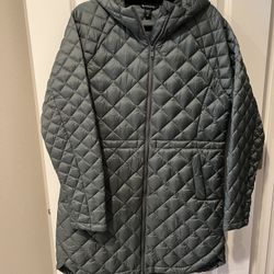 Athleta Hooded Coat - Barely Warn, Like New. Large Tall