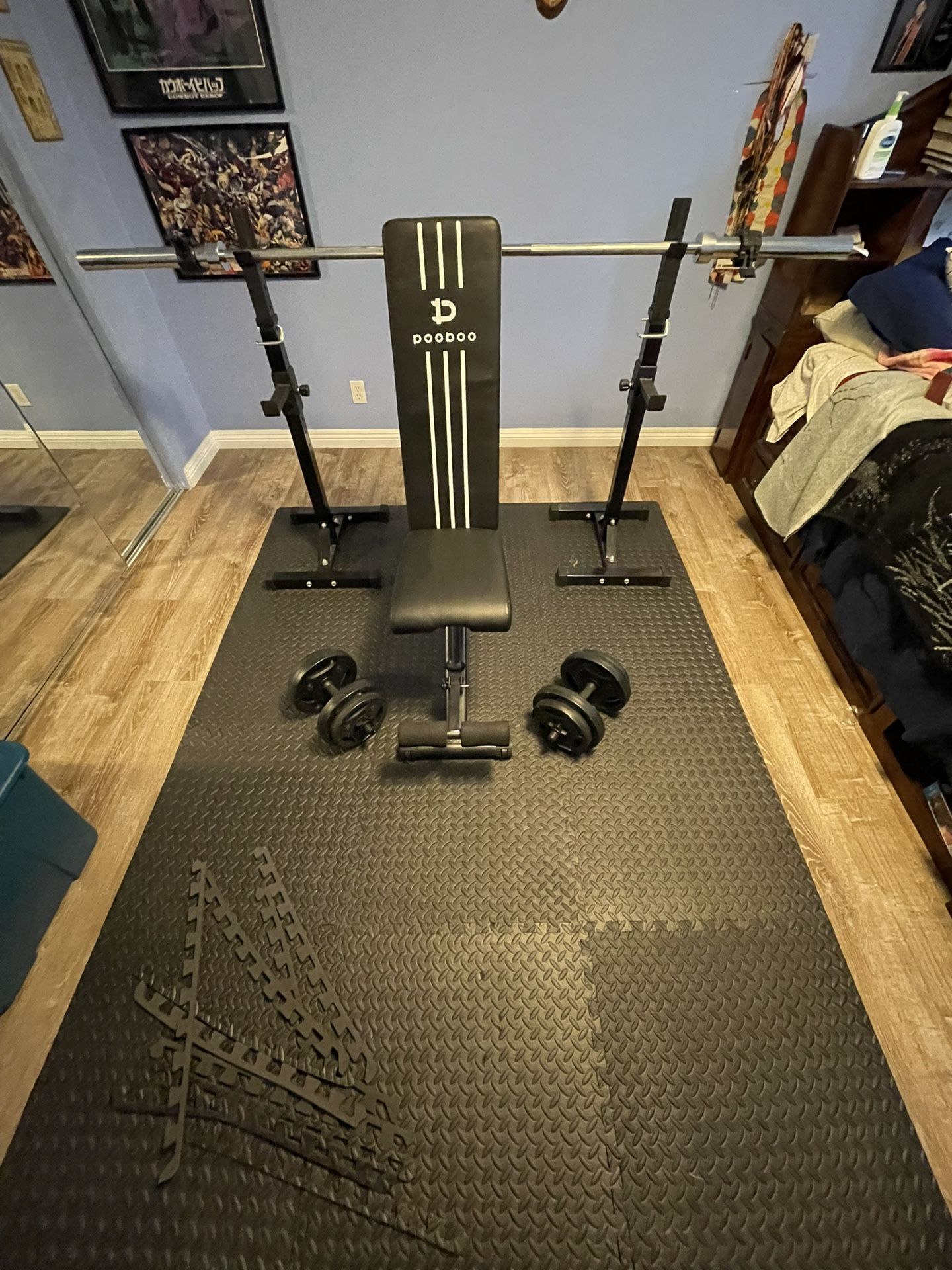 Home Gym Workout Set (SEE DESCRIPTION)