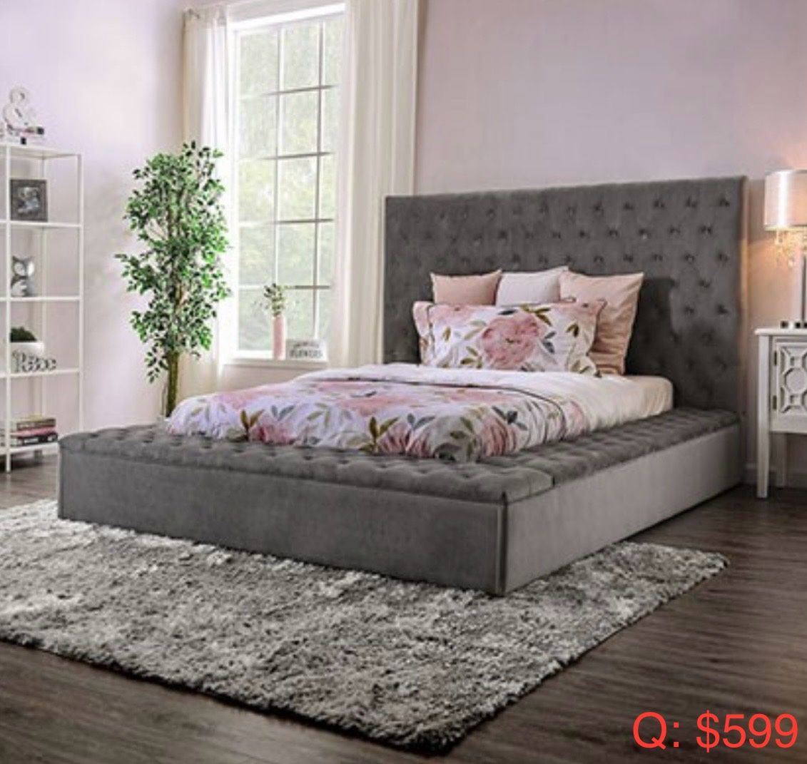 Queen Bed Frame With Storage 