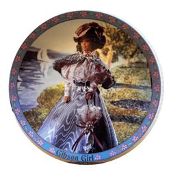 Gibson Girl Barbie Plate
