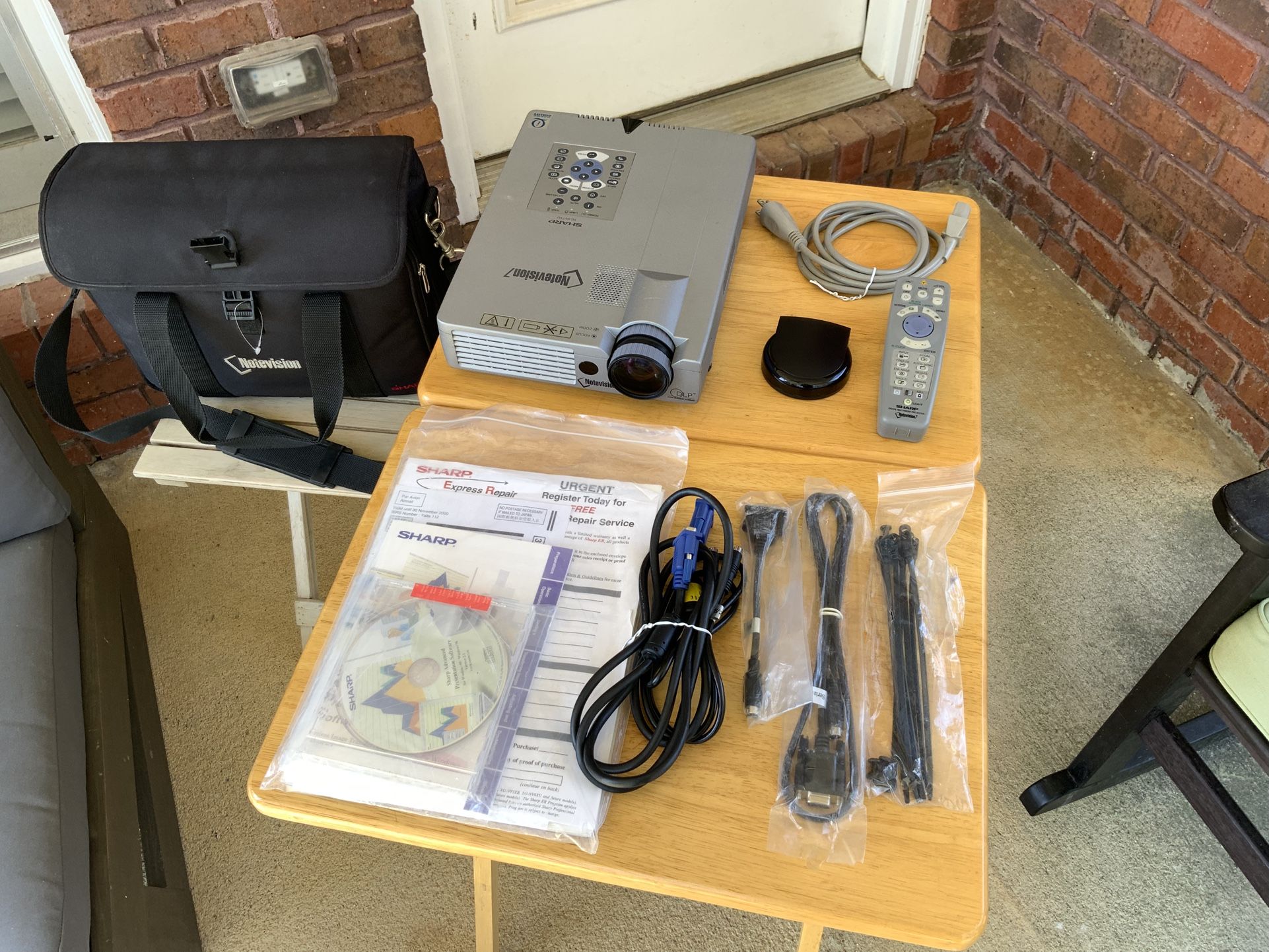 Sharp XG-NV7XU w/ Case. Excellent Condition.