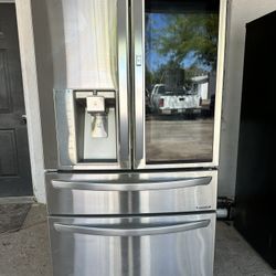 Lg Counter Depth 4 Door Stainless Steel Fridge