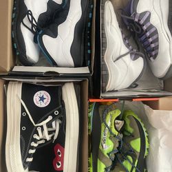 Jordan Off-white And Cdg Sneakers 