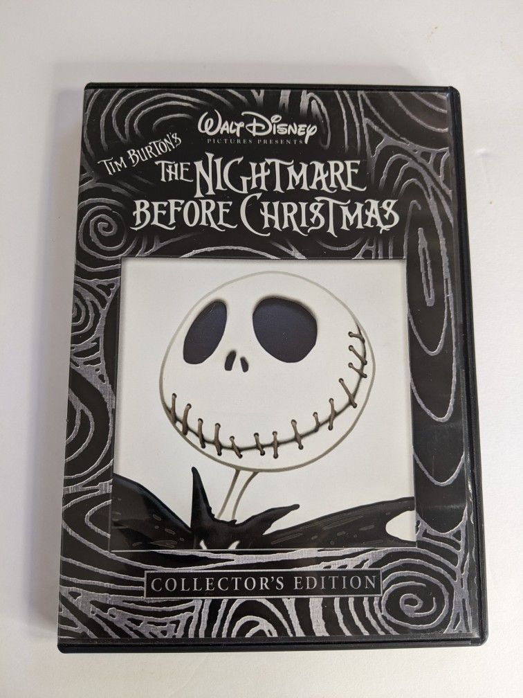 Walt Disney Tim Burtons The Nightmare Before Christmas DVD Movie
