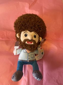 New Bob Ross “ The Painter “ plush doll
