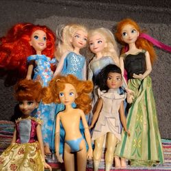 Lot of DISNEY PRINCESSES