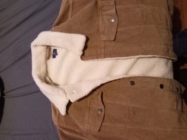 2x Tan GEORGE Corduroy Coat