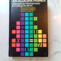 An Algebra Primer