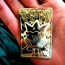 Gold Metal Togepi Pokémon!