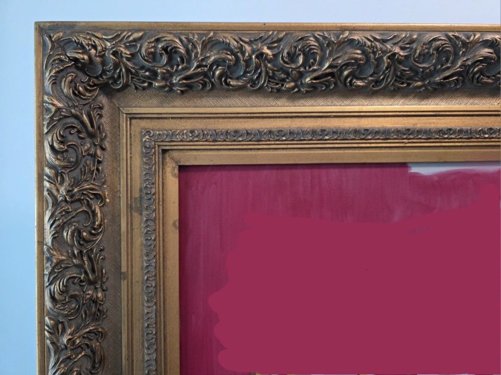 Giant Antique Solid Wood Frame
