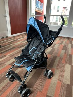 Summer Infant 3D Stroller Blue/Black