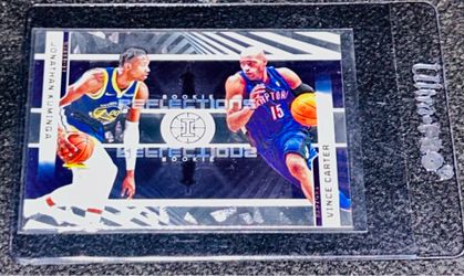 Jonathan Kuminga/Vince Carter Silver Reflections Rookie Illusions