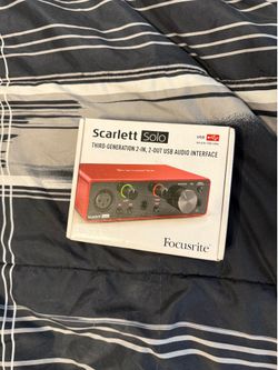 Scarlett Solo Gen 3