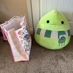 Squishmallows Original Harry Potter 16-Inch Slytherin Snake Plush - Medium-Sized Ultrasoft Official Jazwares Plush 