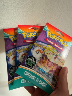Pokémon TCG Booster Packs – Lot of 3