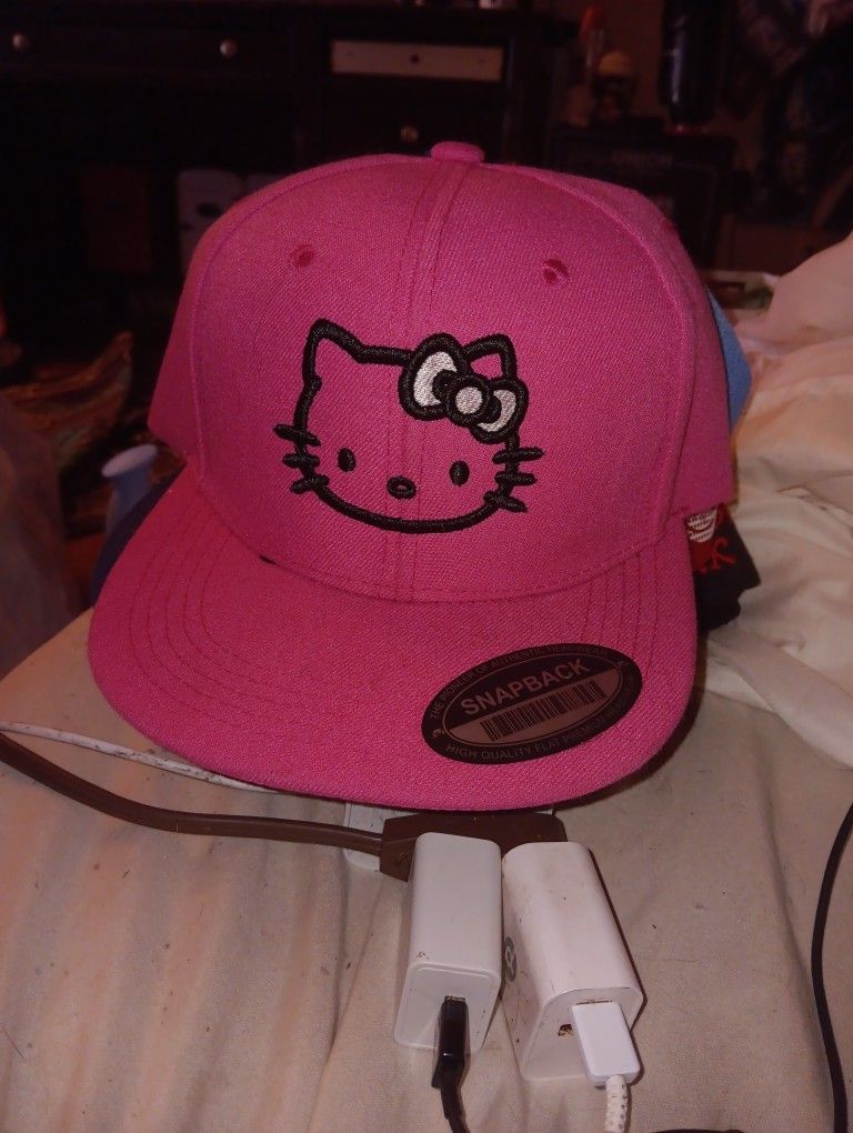 Hello Kitty Pink Snapback Hat