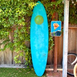 7’2 Patagonia Fletcher Chouinard H.K. Midlength Surfboard Egg Fun Board Single Fin (not Channel Islands Ci Mid G and S Firewire Lost Machado Longboard