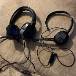 2 Gaming Headsets 