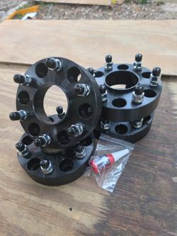 1.5 Inch Wheel Adapters 6x135 to 6x5.5 Ford F-150 Silverado 1500 4 Pack - Truck Parts