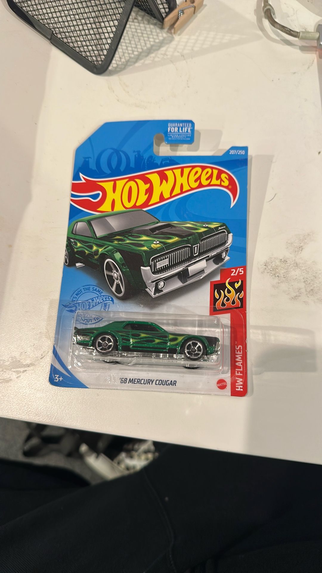 Hot Wheels ‘68 Mercury Cougar 207-250 Super Treasure Hunt 2021 Mainline A NIB
