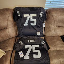 Raiders Howie Long Throwback Jersey's 
