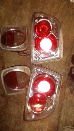 95 civic clear tail lights
