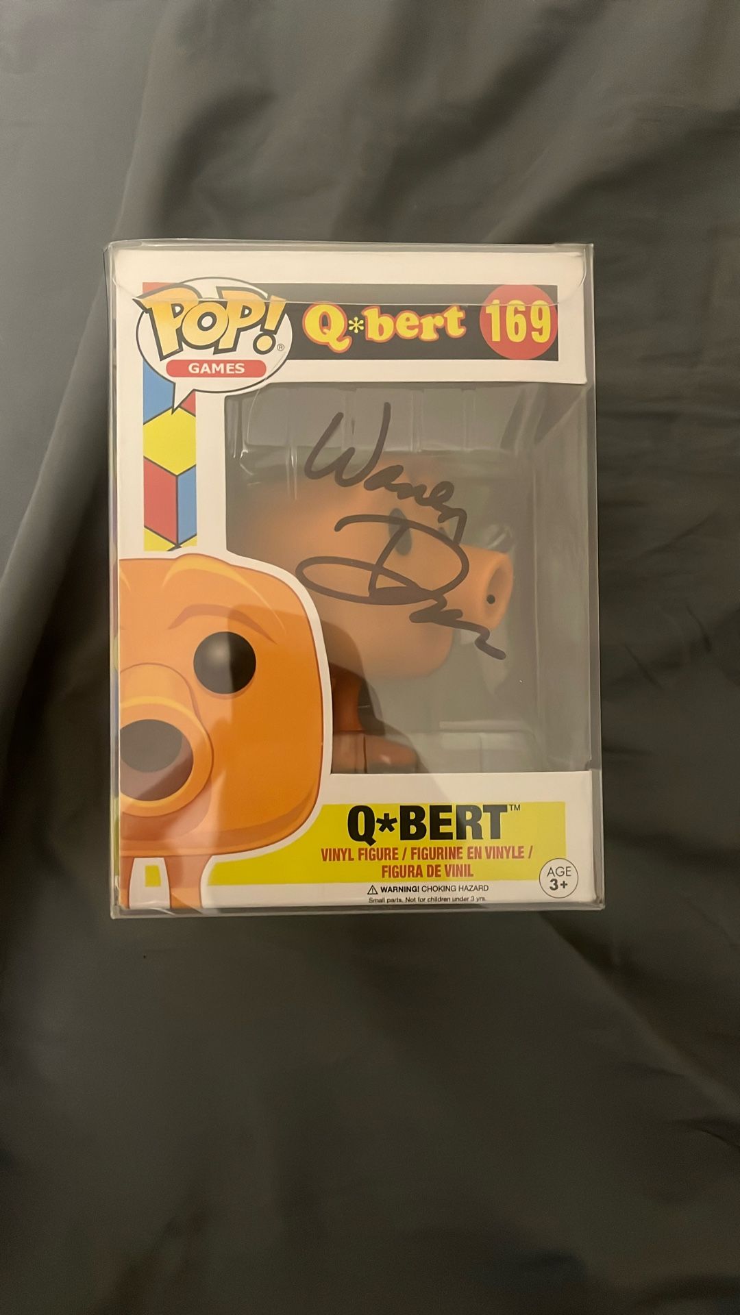 Signed Qbert Funky Pop