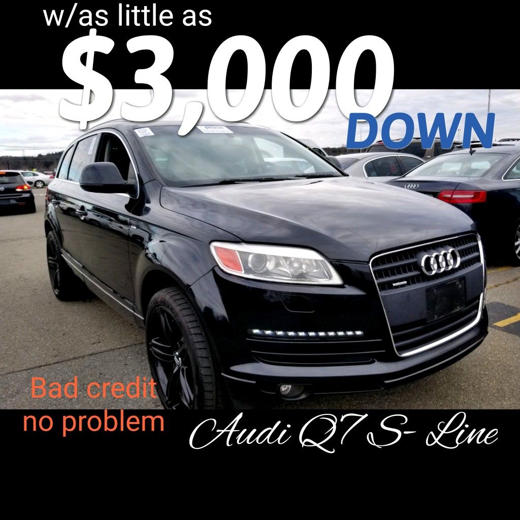 AUDIO Q7 S LINE SPORT w/TVs