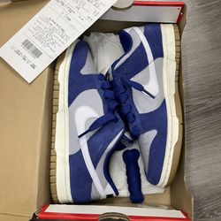Nike Dunk Low “Gum Pack- Deep Royal Blue” Size 8 In Men