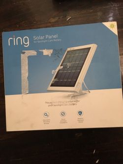 Ring solor panal read profile