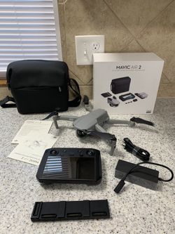 DJI Mavic Air 2 Fly More Combo with DJI Smart Controller - Drone Quadcopter UAV with 48MP Camera 4K Video