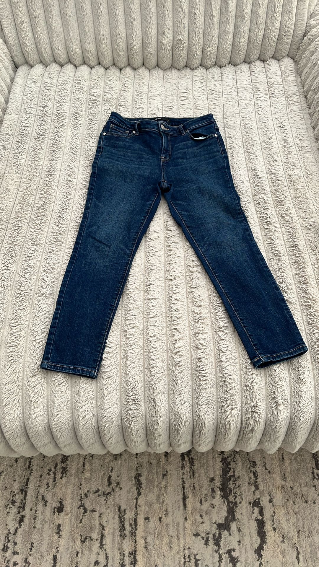 Simply Vera Indigo Crop Ankle Jeans Size 6